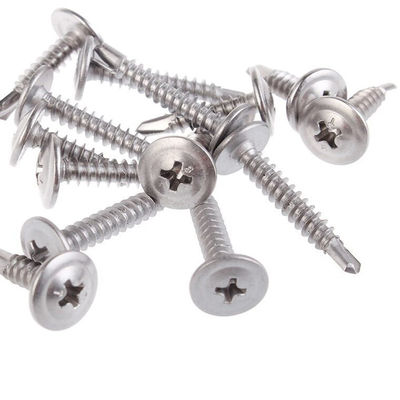 200 #8 X 1/2" K Lath Self Drilling Screws M4.2 x 13mm Zinc Plated Phillips Truss Head Screws