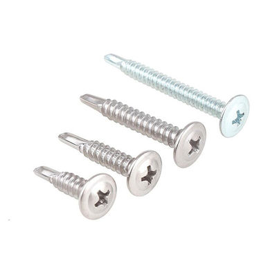 200 #8 X 1/2" K Lath Self Drilling Screws M4.2 x 13mm Zinc Plated Phillips Truss Head Screws